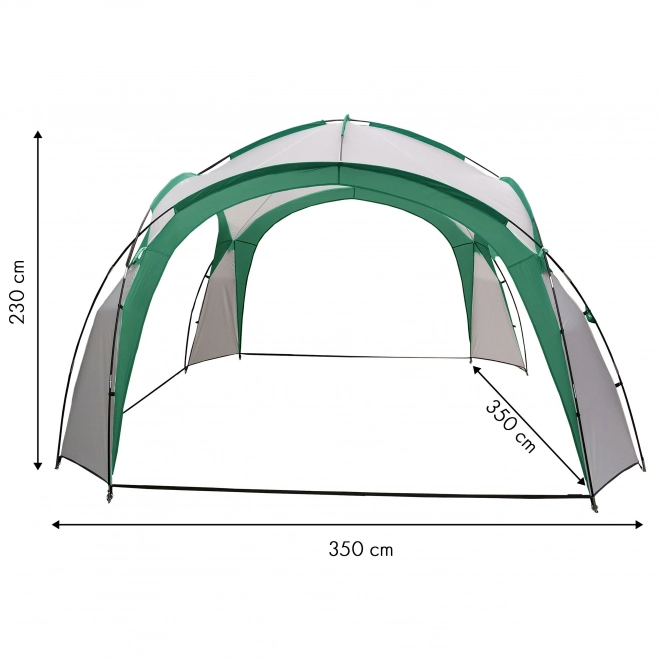 Tent voor tuin evenementen voor picknick + tas ModernHome - groen