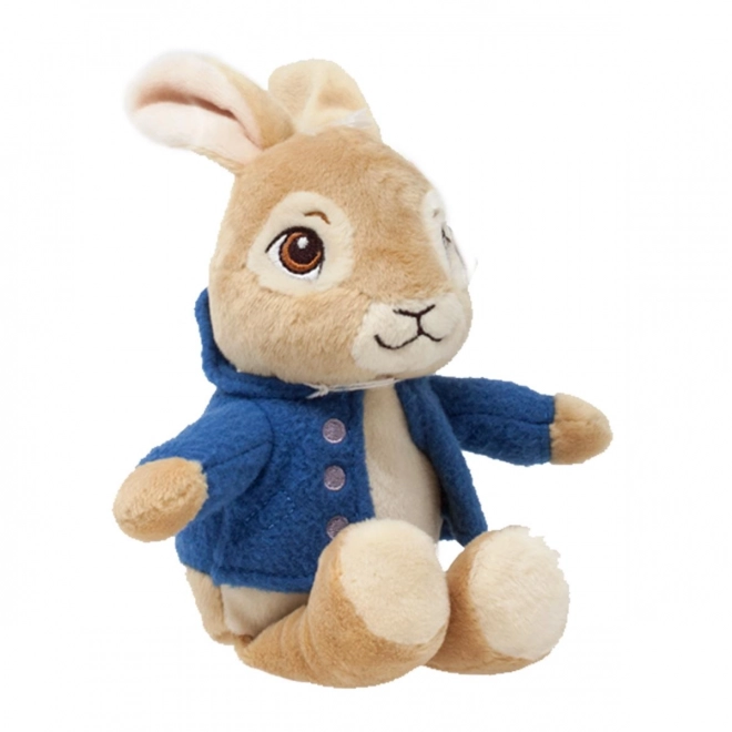 Plush Peter Rabbit in Blue Jacket
