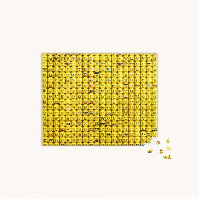 Chronicle Books Puzzle LEGO visages de minifigurines 1000 pièces