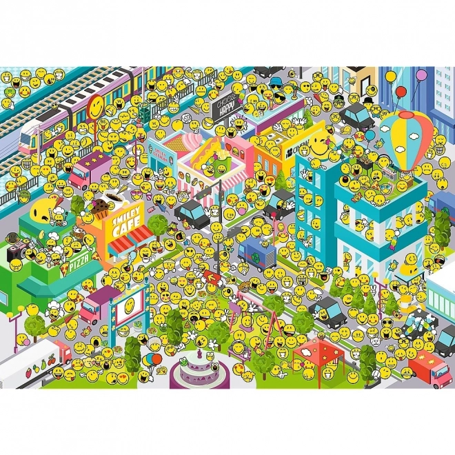 Puzzel Smiley - Waar is Smiley? 500 stukjes