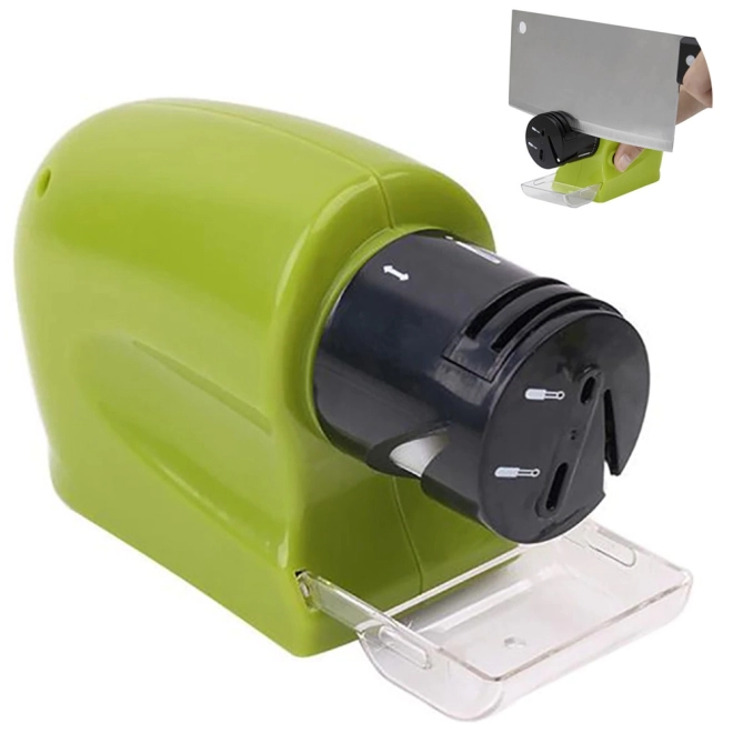 Safe operation and clean sharpening