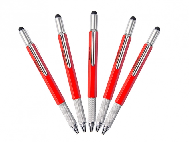 Multifunctional Pen Screwdriver Multitool 6-in-1 with Level and Clip