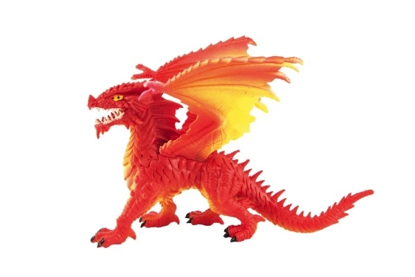 Collectible Plastic Dragon Figures Assortment