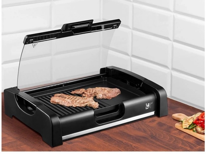 Elektrische grill met deksel Lafe