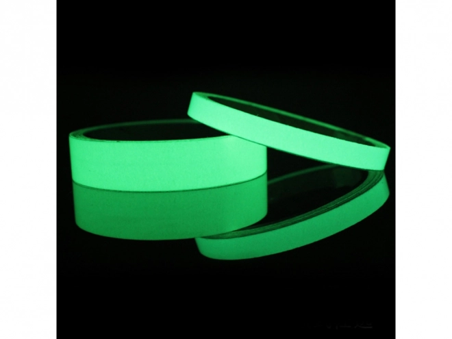 Fluorescerende tape die in het donker licht geeft 3 m