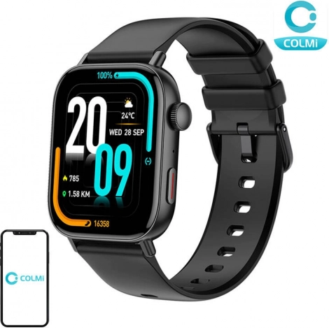 Slimme horloge Colmi C8 Max zwart