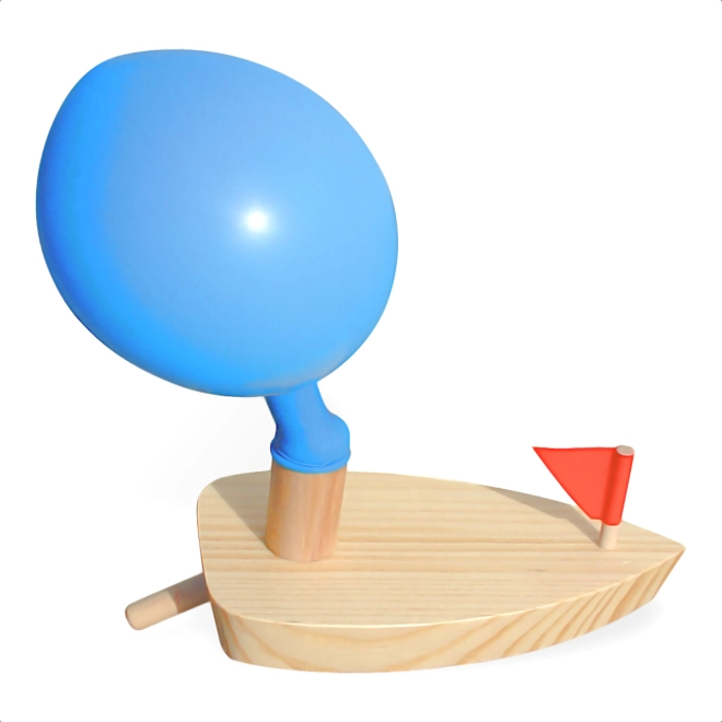 Plezier met ballonvoortstuwing