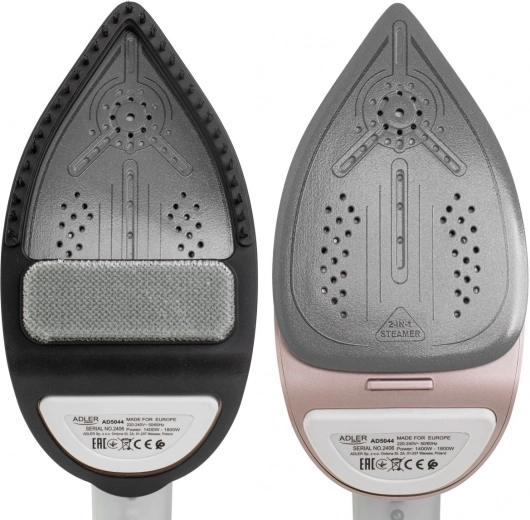 Ceramic soleplate and brush attachment