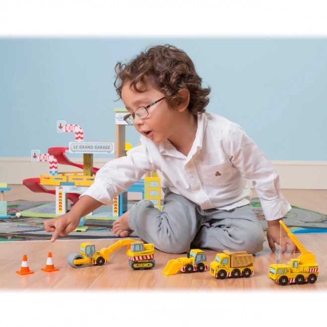 Set van bouwmachines Le Toy Van