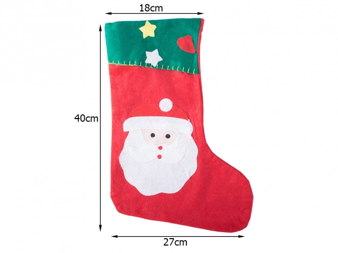 Kerstdecoratieve kous voor cadeaus