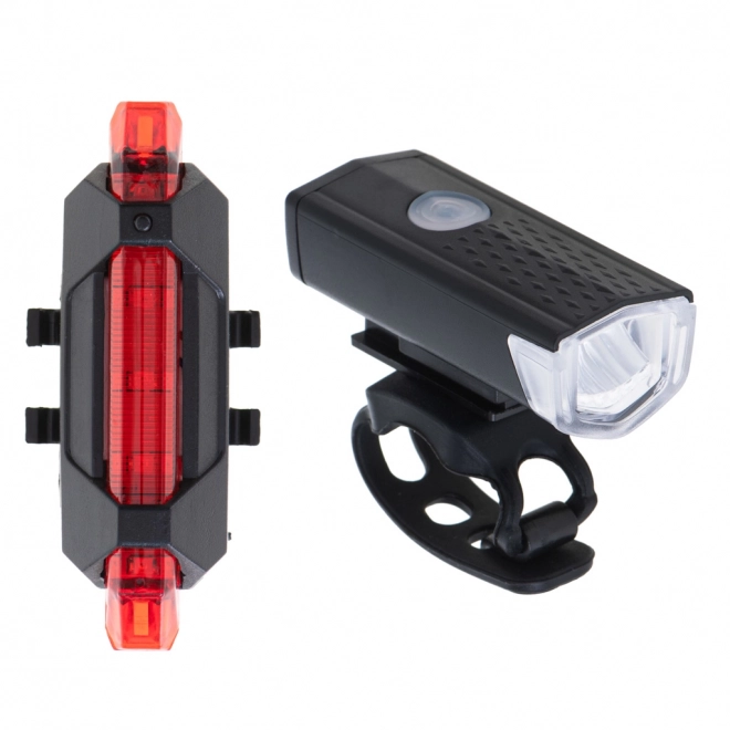 Set LED fietslichten USB