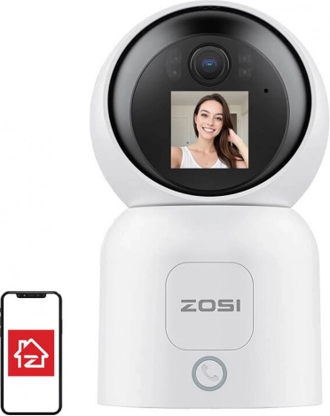 interne wifi-ip-camera 4MP ZOSI C519M (2,4/5 GHz, nachtzicht, tweerichtingsaudio)