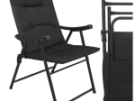 Fauteuil de camping pliant TRIZAND 59 × 70 × 91 cm, rembourré
