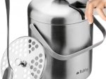 Seau à glace en inox avec cuillère et pinces Ruhhy
