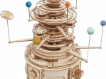 Modèle mécanique en bois du système solaire ROKR Orrery – puzzle 3D