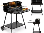Gartengrill mit Drehspieß und verstellbarem Rost, MultiGarden