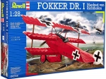Fokker Dr. I - modelvliegtuig uit de Eerste Wereldoorlog