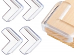 Protections d’angles en silicone pour meubles, lot de 4