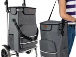 Faltbarer Einkaufswagen mit Thermotasche 40 l MALATEC
