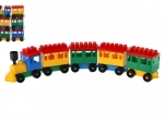Jeu de construction train Lori pour enfants avec cinq wagons