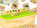 Wooden Educational Sorter – Match Pictures and Shapes