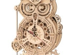 RoboTime Puzzle mécanique 3D en bois Horloge hibou