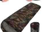Mumienschlafsack mit Kapuze im Camouflage-Design