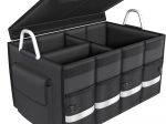 Opvouwbare kofferbakorganizer met deksel, 60 l, waterdicht