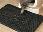 Onderlegger voor de kattenbak