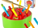 Magnetisch motoriekspel voor kinderen – vang de rups