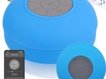 Kabelloser Mini Bluetooth Lautsprecher IPX4 mit Saugnapf