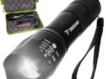 Lampe tactique CREE LED T6 avec chargement USB
