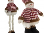 Teleskopischer Weihnachtsschneemann Ruhhy 105 cm - 1 Stück