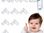 Protections d’angles transparentes RICOKIDS, 10 pcs