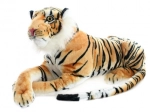 Tigre en peluche marron 70 cm