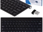 Kabellose Tastatur für Smart-TV, PC und Notebook – Schwarz