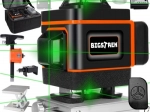 Precieze 4D laserwaterpas 16 lijnen - groene laser 360°