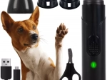 Purlov elektrische Krallenschleifmaschine für Tiere mit Krallenzange und Aufsätzen – 1 Stück