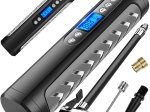 Akku-Kompressor für Räder und Autos mit LCD-Display