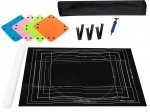 Tapis en feutre pour puzzles 500–2000 pièces avec tube gonflable