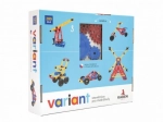 Jeu de construction Variant en plastique, 280 pièces, en boîte