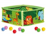 Bino groene ballenbak met ballen