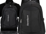 Stadtrucksack 10 l schwarz mit Laptopfach