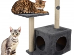 Arbre à chat Purlov 71 cm, gris