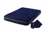Opblaasbaar tweepersoons luchtbed 203 × 152 cm met kussens INTEX Velour