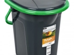 Tragbare Toilette GreenBlue schwarz-grün