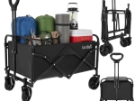 Faltbarer Garten-Transportwagen Gardlov 90 l / 100 kg