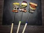 Set aus 5 antihaftenden Grill- und Backmatten 33 × 40 cm