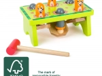 SMALL FOOT Whack-a-Mole from FSC Wood