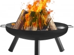 Garten-Feuerschale mit Griffen und Dreibein 60 cm